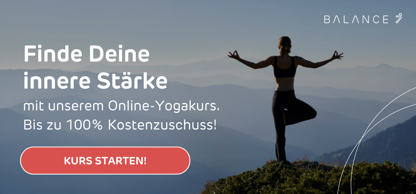 Hinweis auf somatisches Yoga im Onlinekurs zur Stressreduktion und zum Aufbau von körperlicher Stabilität