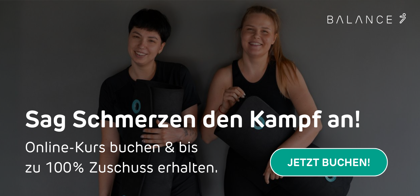 Online-Präventionskurs gegen BWS Schmerzen